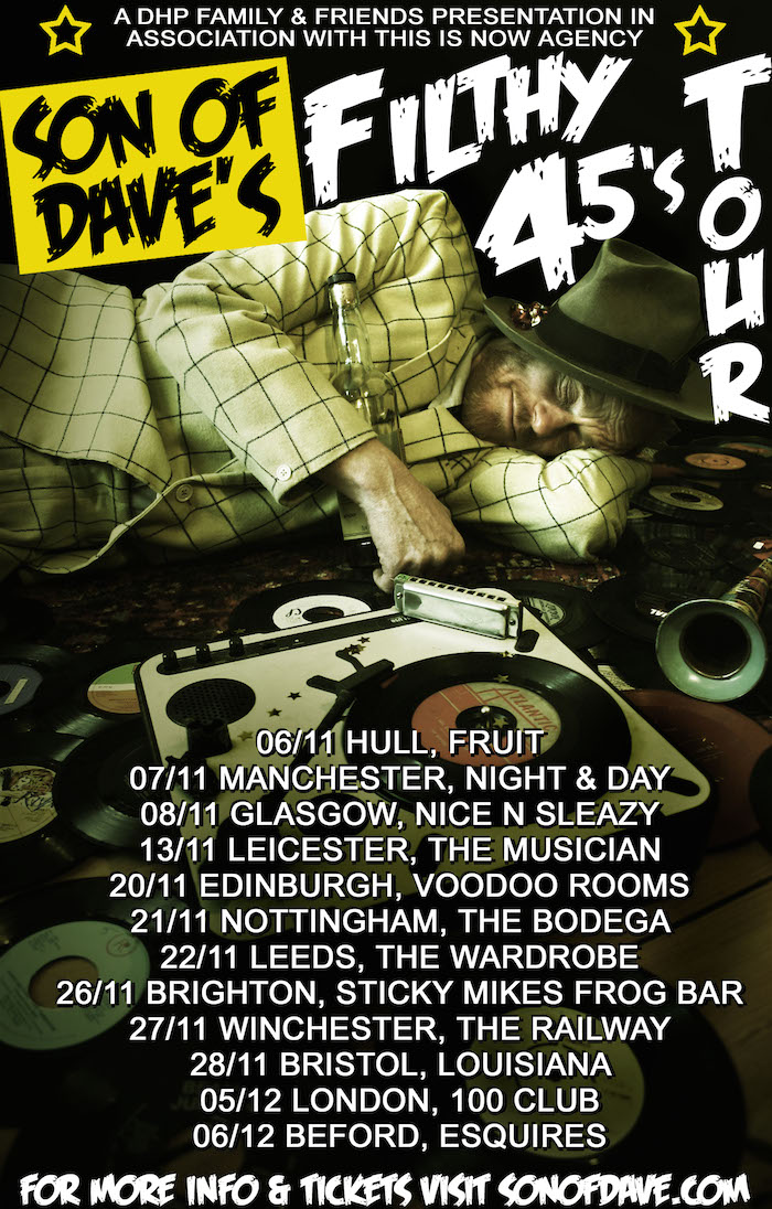 Son Of Dave tour poster image